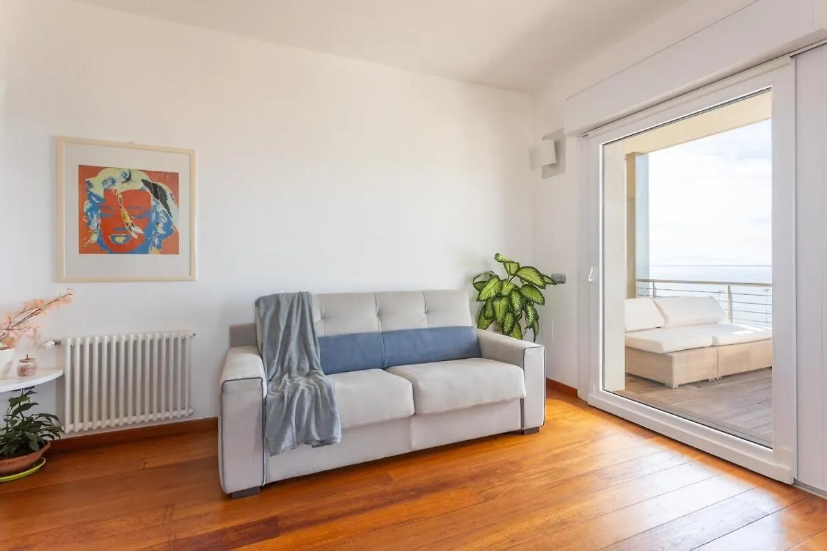 Casa Futuro - Beautiful Sea View With Pool Apartment Torre Grande 0*,  Italy